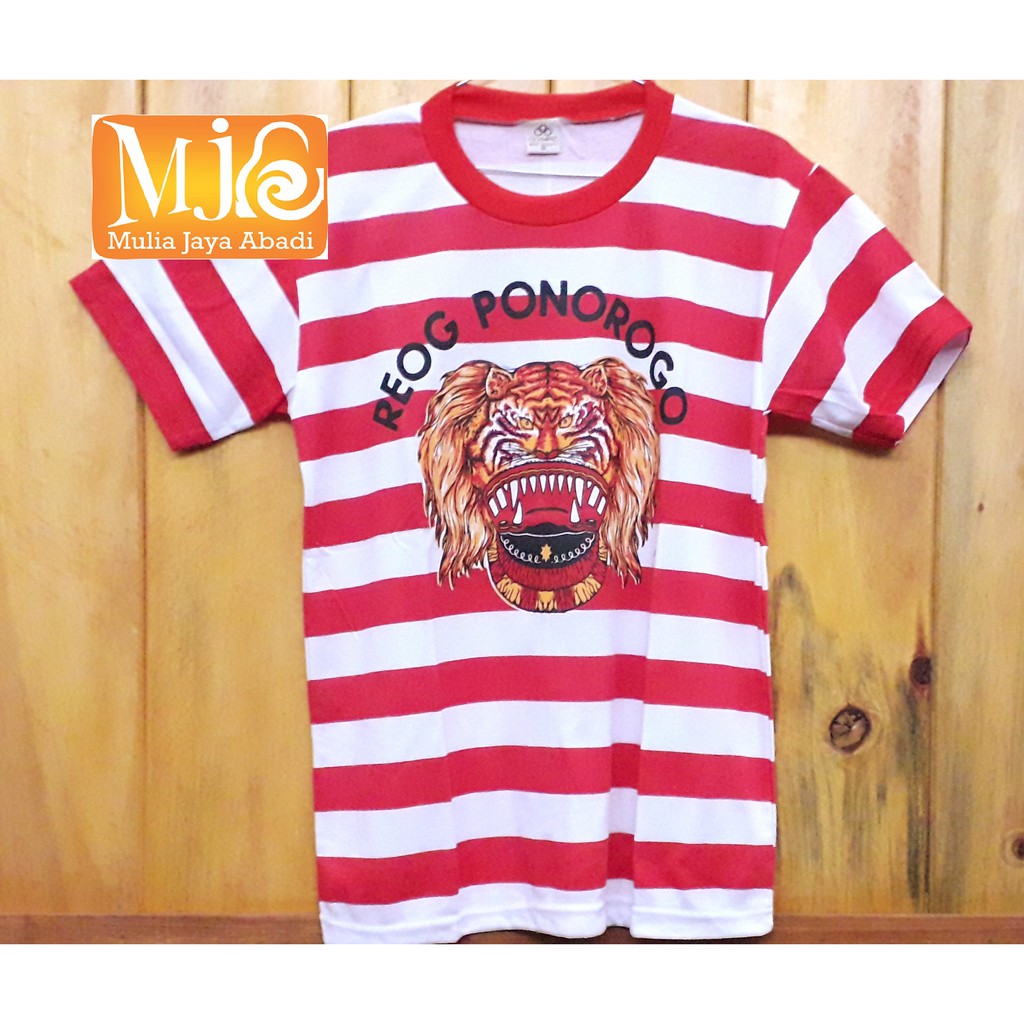 Kaos Reog Ponorogo Singo Barong Khusus Anak Umur 2-3 tahun | Kaos Reog Gambar Singo Barong