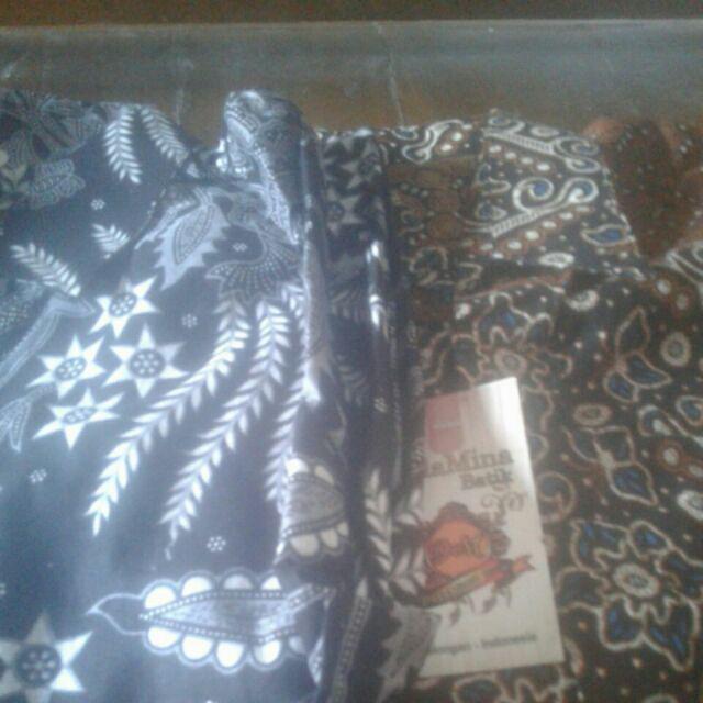 Kemeja Batik Pria Ppbtk07 Modern Lengan Panjang Kasual Modis Trendy Masa Kini M L Xl Asli Pekalongan