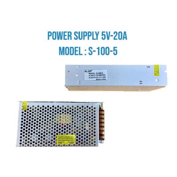 POWER SUPPLY SWITCHING 5V-20A POWER SUPPLY 5V-20A