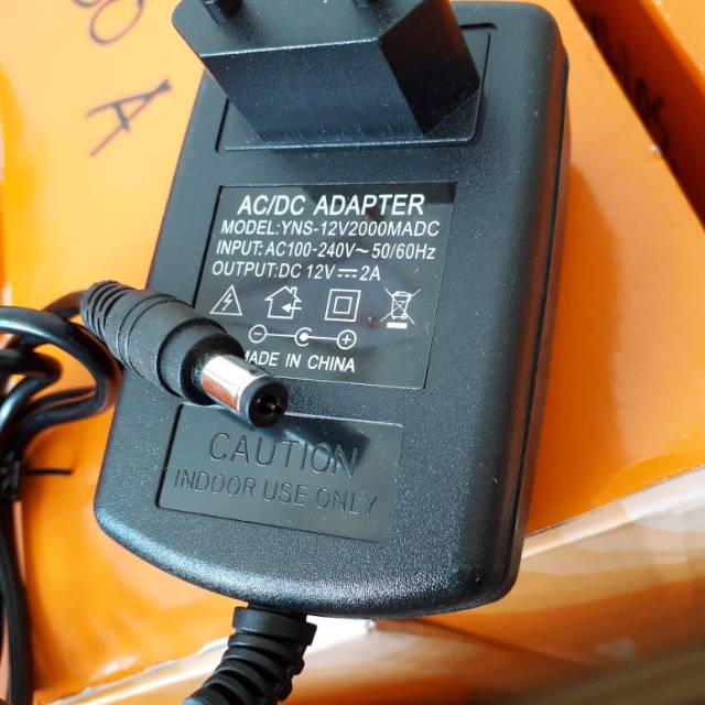 Adaptor CCTV 2A 12Volt Ada LAMPU INDIKATOR