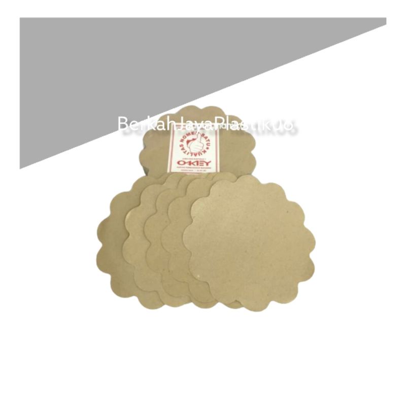 Kertas Nasi Bunga Merek Okey isi 200