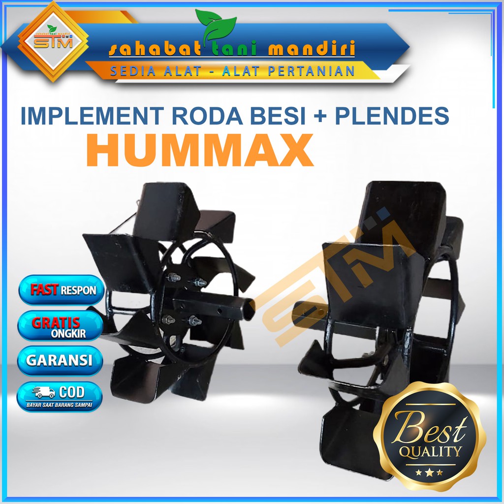 Roda Besi Cultivator HUMMAX Plus Plendes