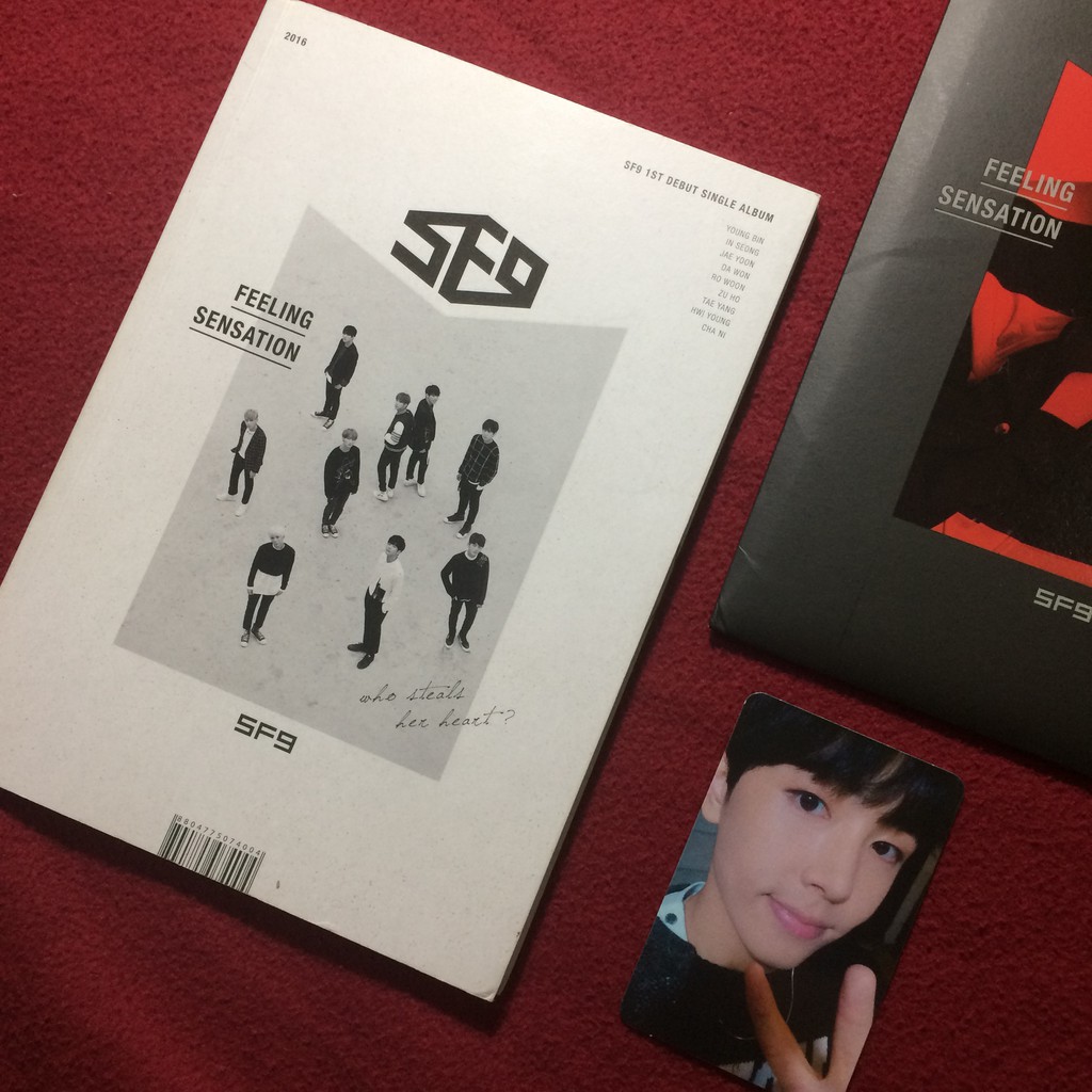 SF9 Feeling Sensation (debut single album)