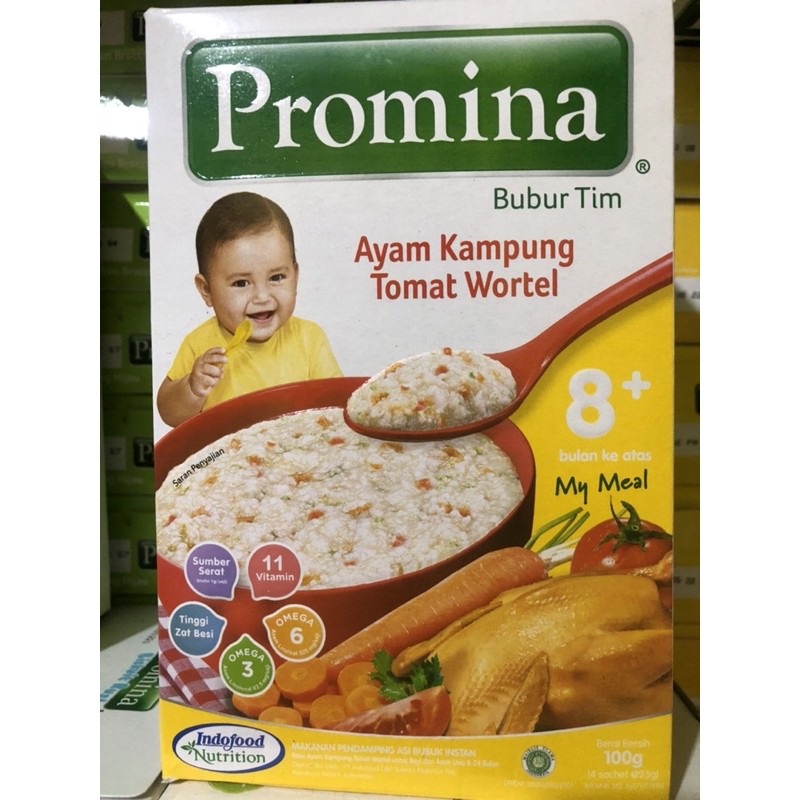 Promina bubur 8+ 100gr