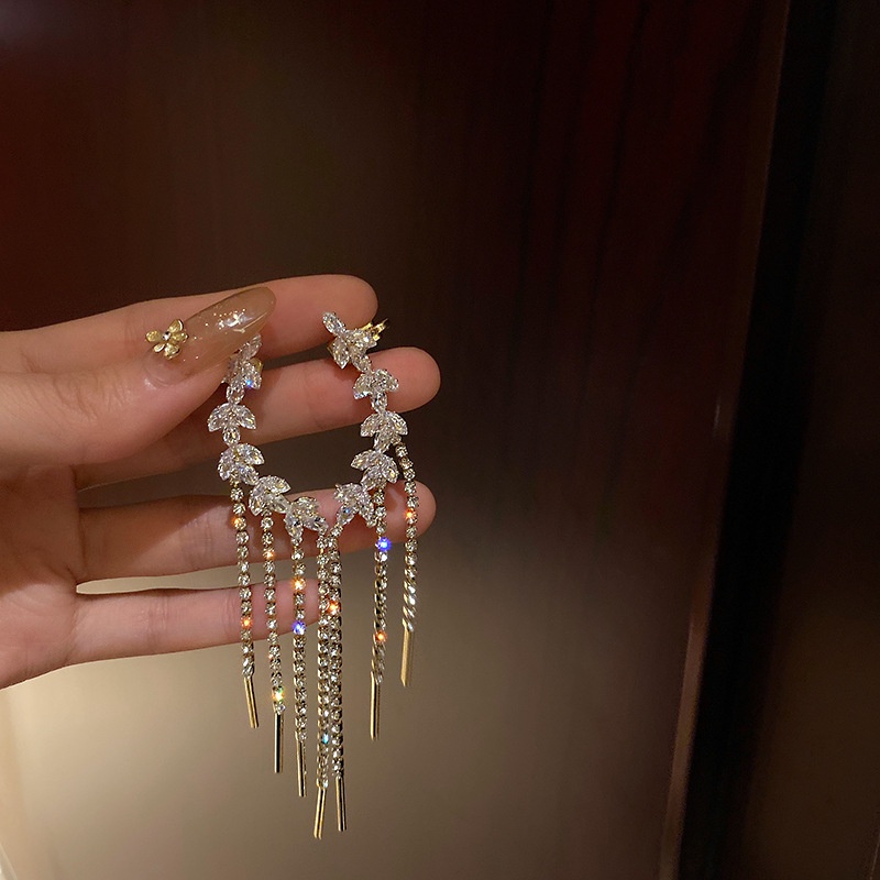 Anting AT152 Bahan S925 Fashion Wanita Anting Keren Lucu Unik Elegant / Deluna/BS