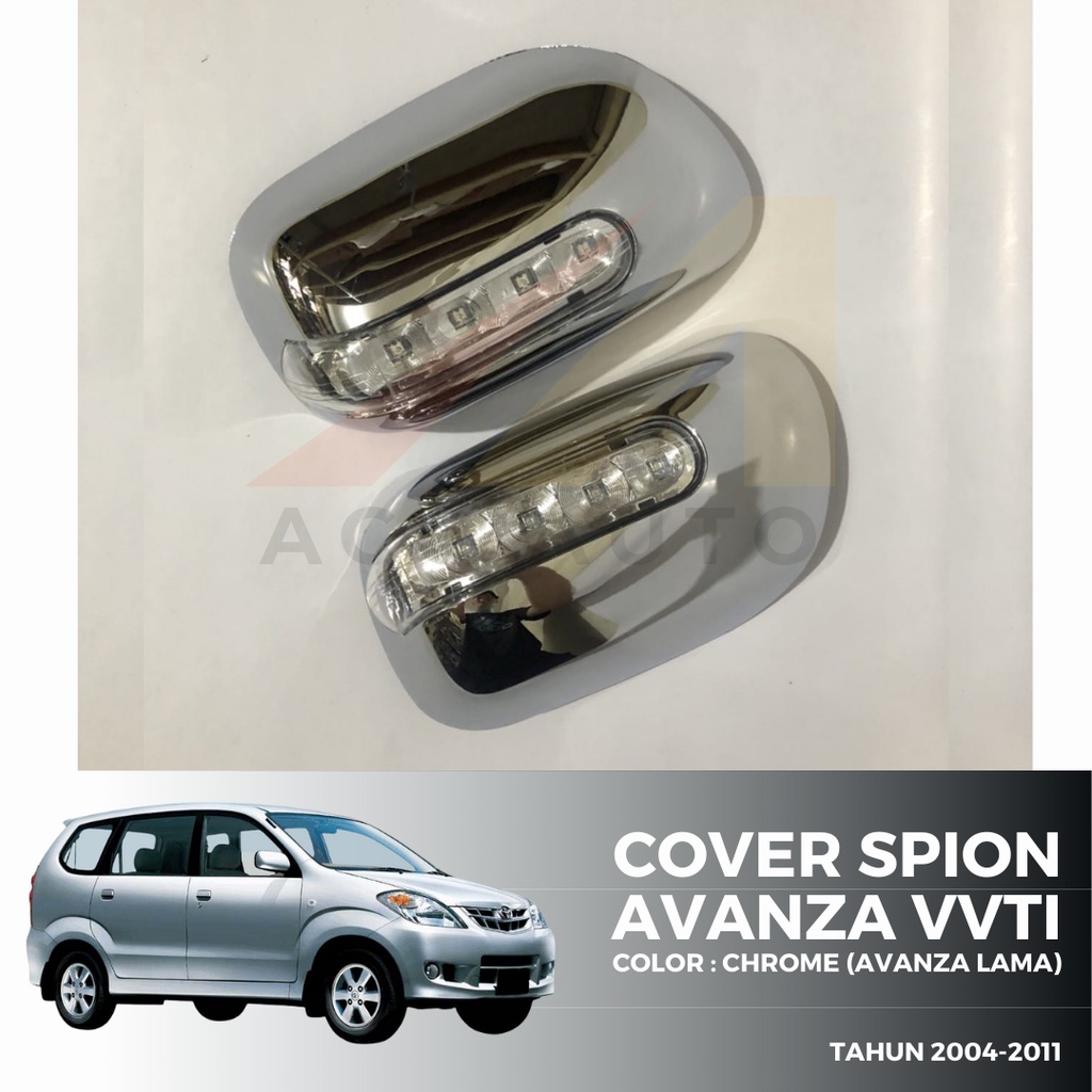 Cover Spion Avanza VVTI (Avanza Lama) Chrome Tahun 2004-2011