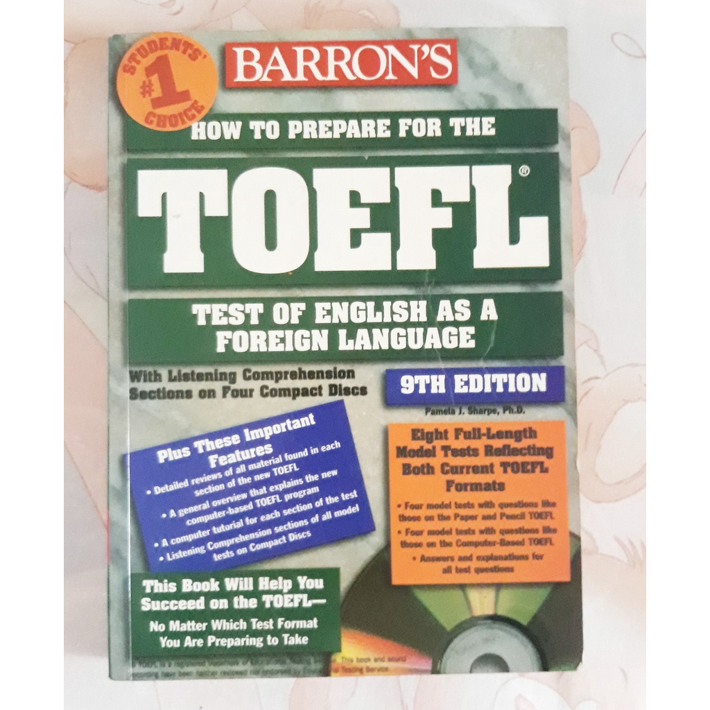 Barron's How To Prepare For The TOEFL 9th Edition