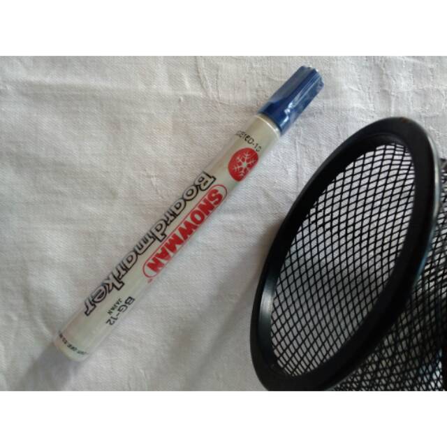 

Spidol Snowman White Board Marker biru alat tulis perlengkapan sekolah