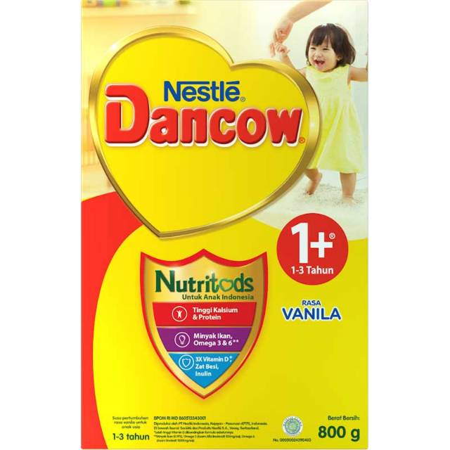 

Dancow 1+ vanila dan madu 750 gr