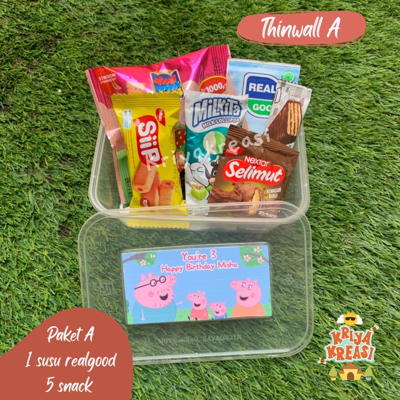 Paket Snack Souvenir Ulang Tahun