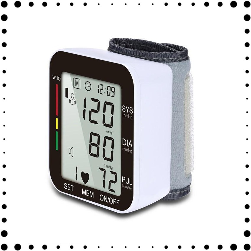 Grab Medan Tensi Pengukur Tekanan Darah Electronic Sphygmomanometer with Voice TaffOmicron RZ20