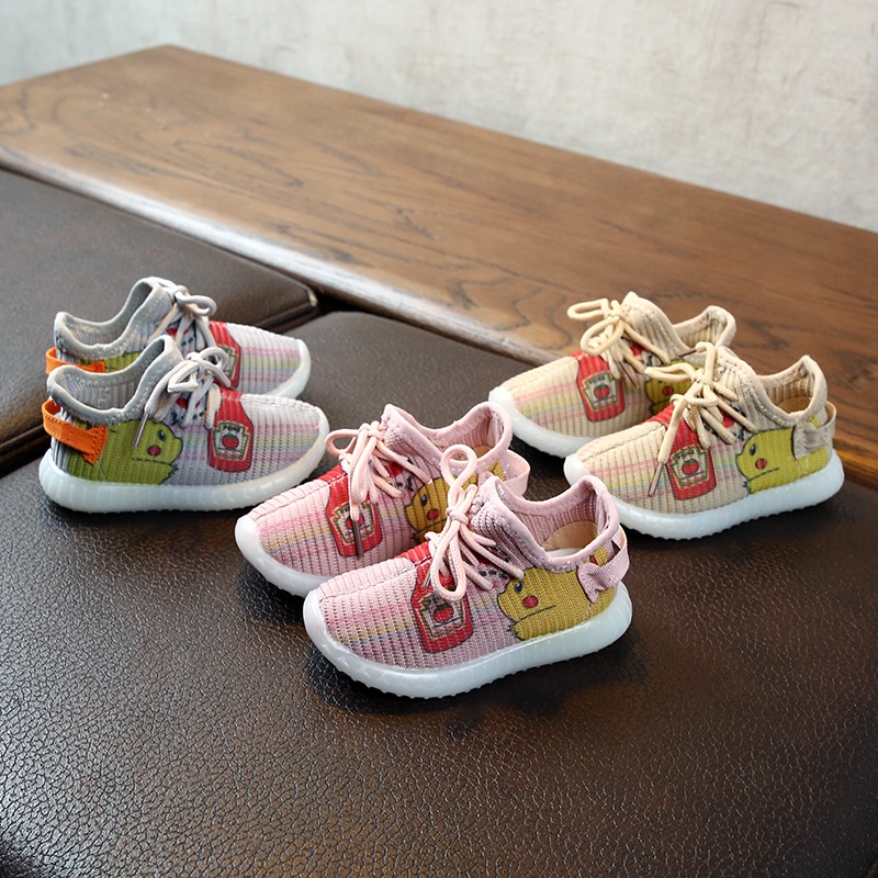 288-NEW Sepatu kets bayi dan anak motif pikachu