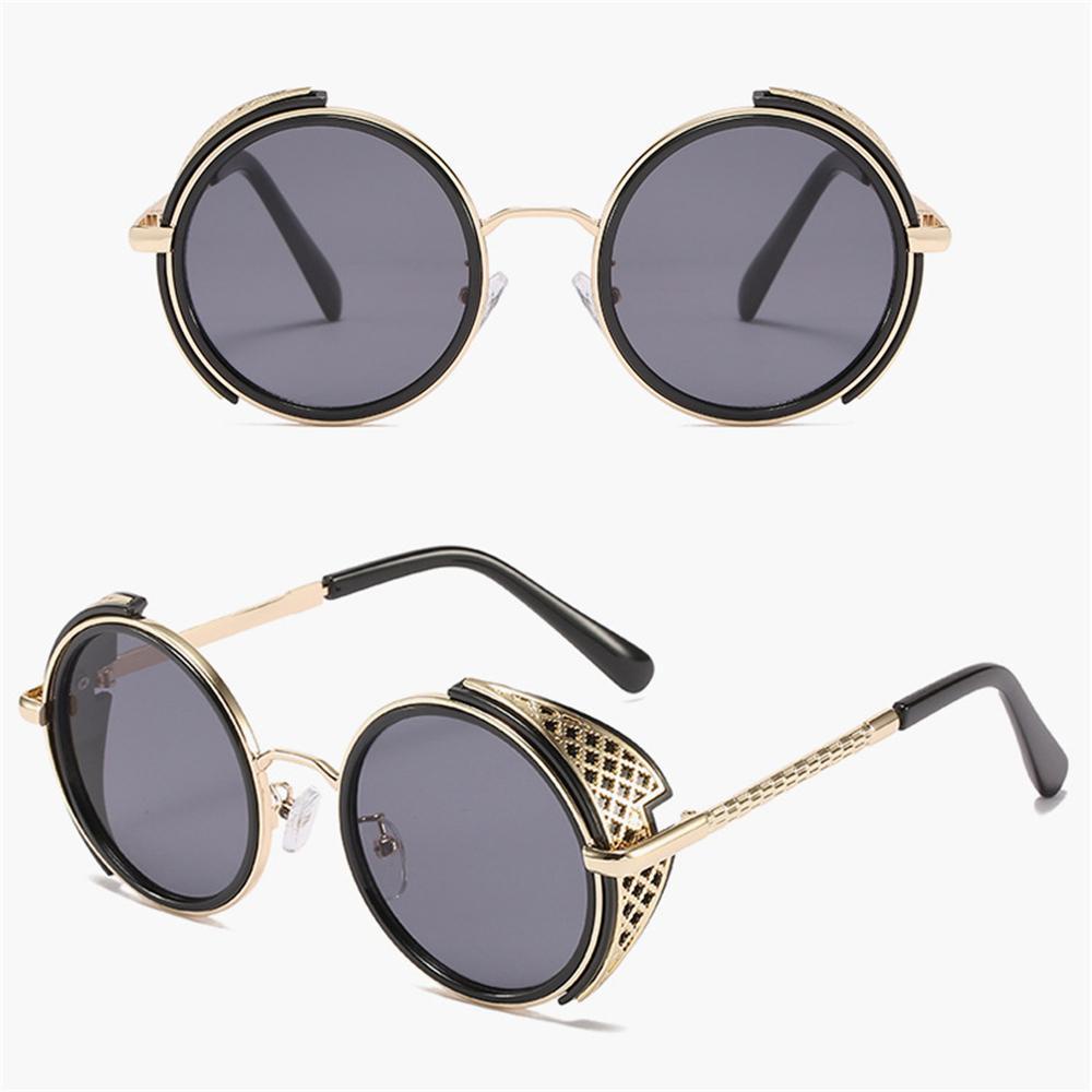 Lily Y2K Kacamata Wanita Pria Shades Eyewear Round