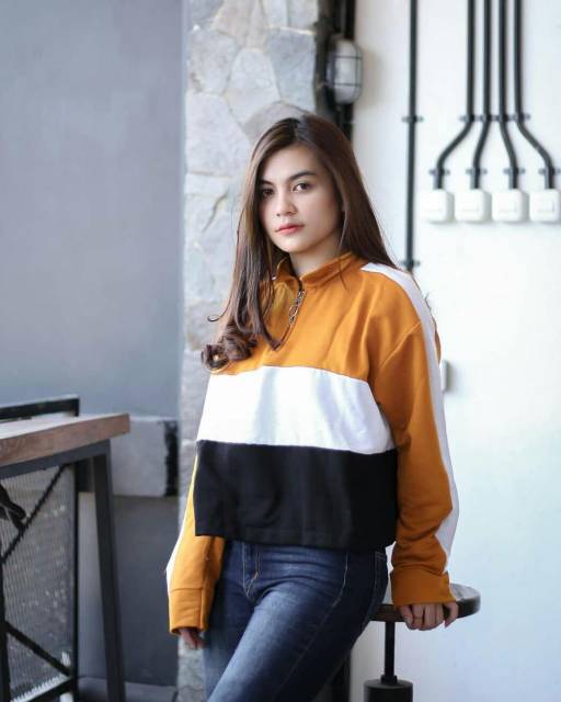 Kiko Croop || Sweater wanita keren || Swater kekinian #KCS