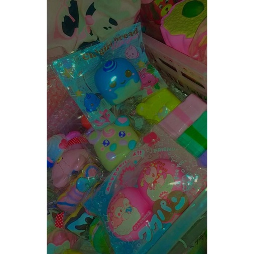 SALES SQUISHY IBLOOM, MARMO COOKIES,CHIGIRI, SHARE BREAD,DLL SUPER MURAH