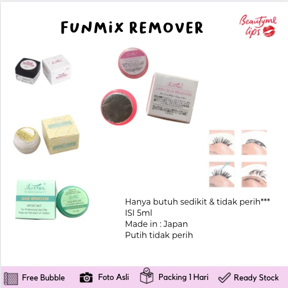 Remover TANPA PEDIH / Pembersih Lem Bulu Mata / Remover Eyelash Extension