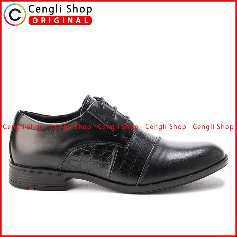 SEPATU FORMAL JIM JOKER PRIA ORIGINAL PANTOFEL KULIT ASLI HITAM JJ07