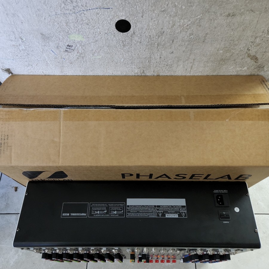 MIXER AUDIO PHASE LAP LIVE12 / LIVE 12 12CH SOUNDCARD ORIGINAL PHASE LAP