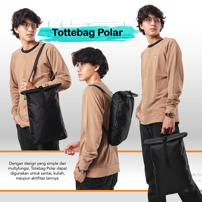 tas tote bag tas totebag murah wanita pria totebag polos totebag resleting