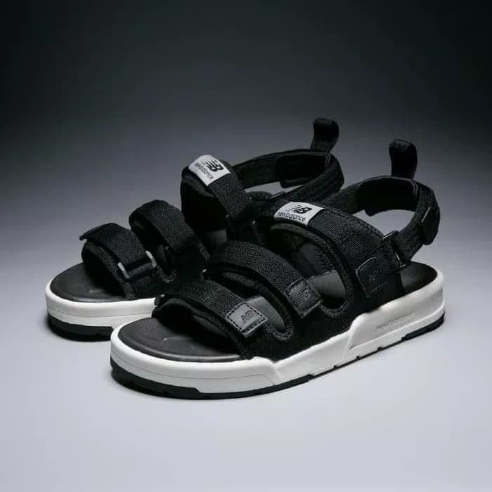 Jual Sandal Sendal New Balance Caravan Black White Grade Original Murah