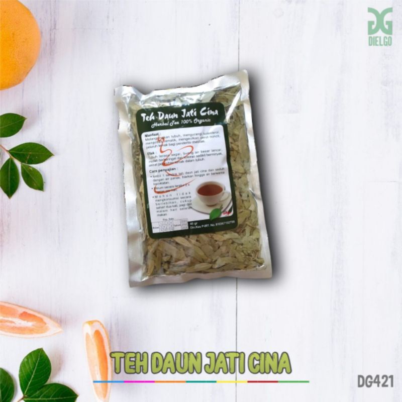 

Teh Daun Jati Cina Organik WHP Obat Herbal Pelangsing Tubuh Perut Kolesterol DG421