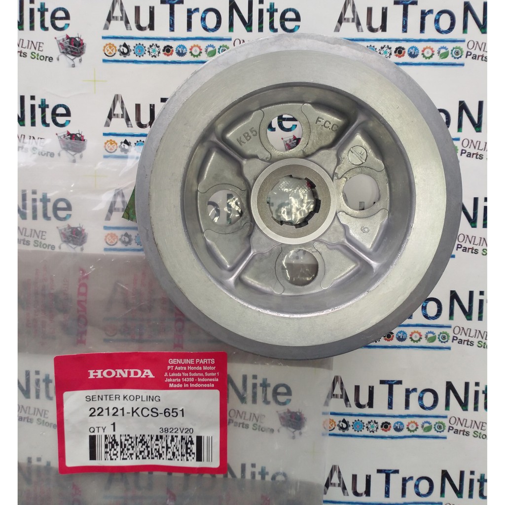 Dudukan Plat Kopling CENTER CLUTCH 22121-KCS-651 Original Honda Tiger Revo 2000 22121KCS651