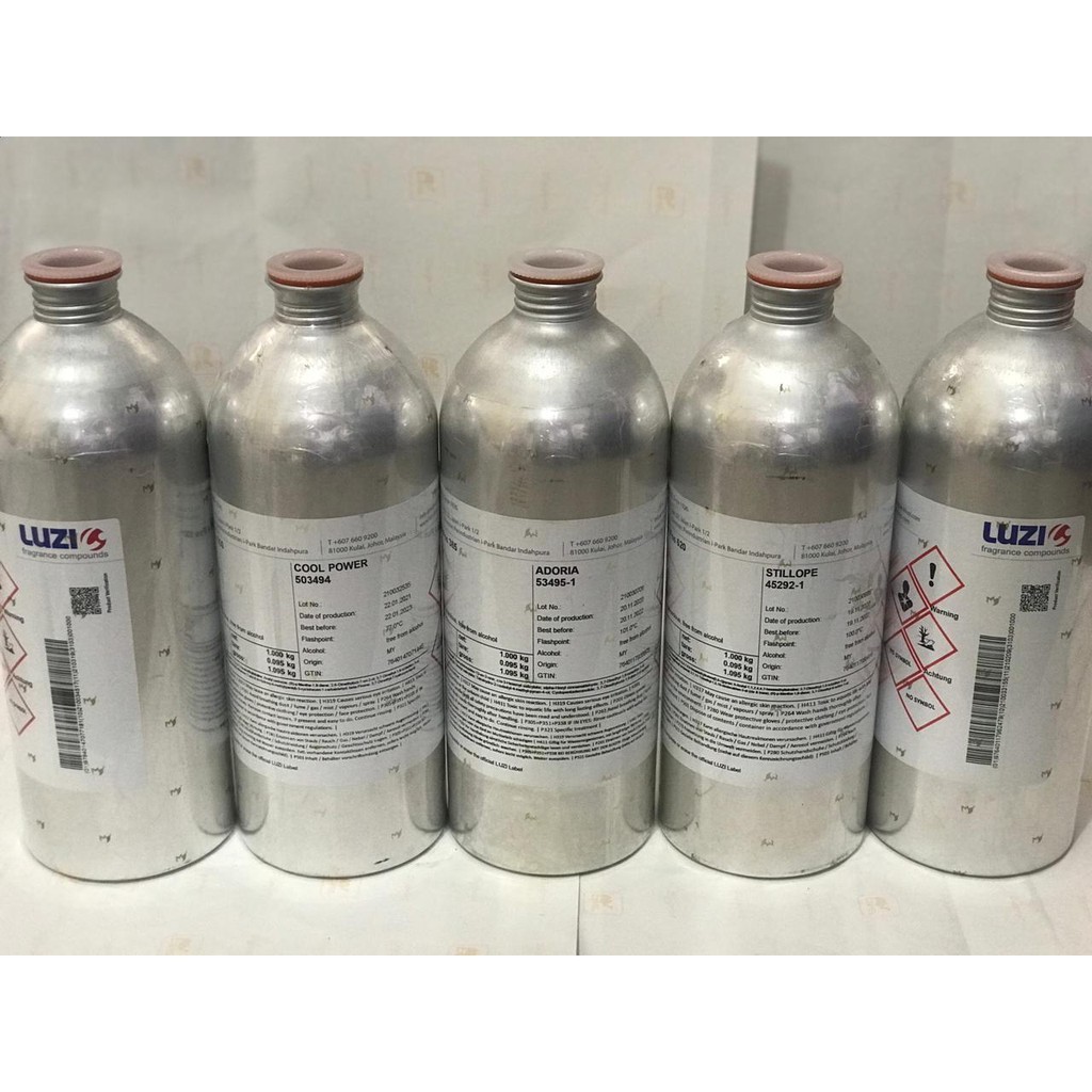 Kaleng Bekas Botol Parfum Luzi 1000 ml
