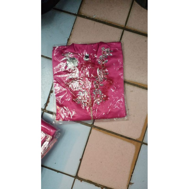 blouse taveta mix payet