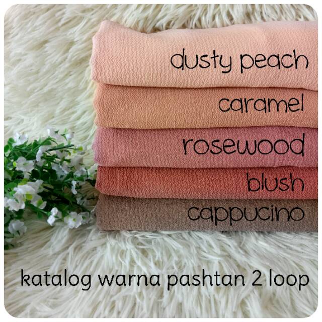 SALE LAST STOCK!! PASHTAN 2 LOOP bubble crepe