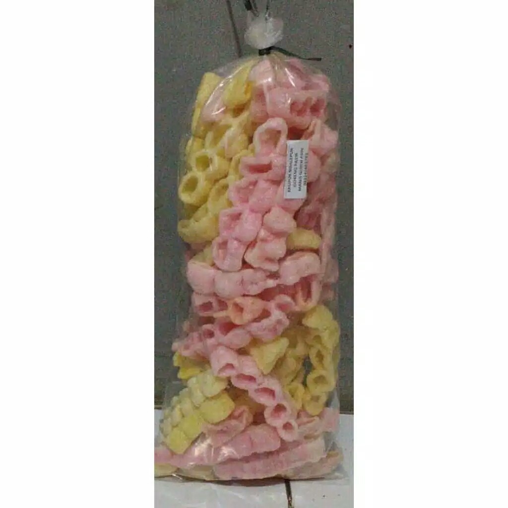 

Kerupuk ndalepuk mentah 1kg