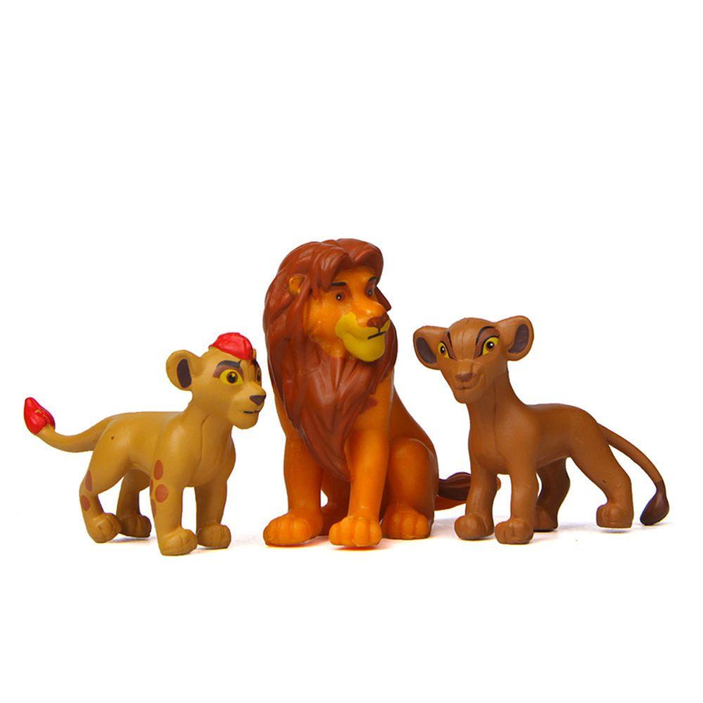 Lanfy Lion King Action Figure Mainan Anak PVC Figure Model Boneka Mainan Ornamen Boneka Anime Lion King