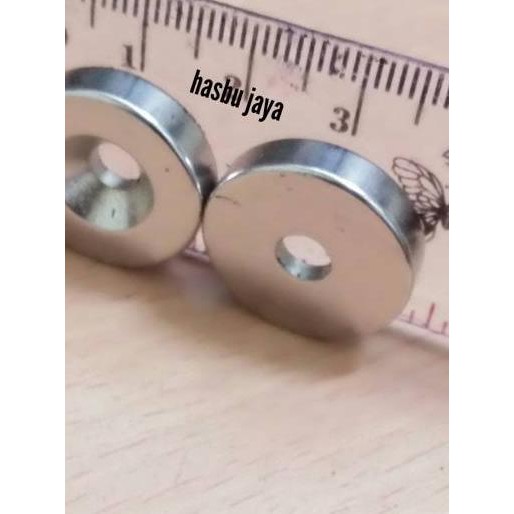 ☄ Magnet koin ring 20mm x 5mm hole 5mm Neodymium ✤