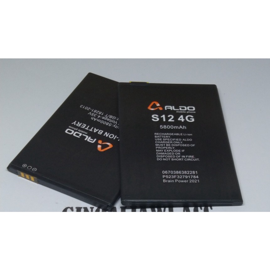 Battery Batere Batre Baterai Aldo S12 4G - S12 Galaxy