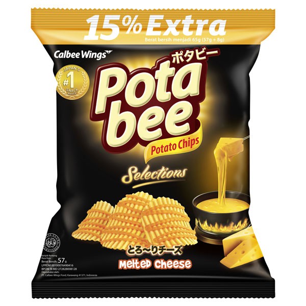 

Potabee Melted Cheese 57G