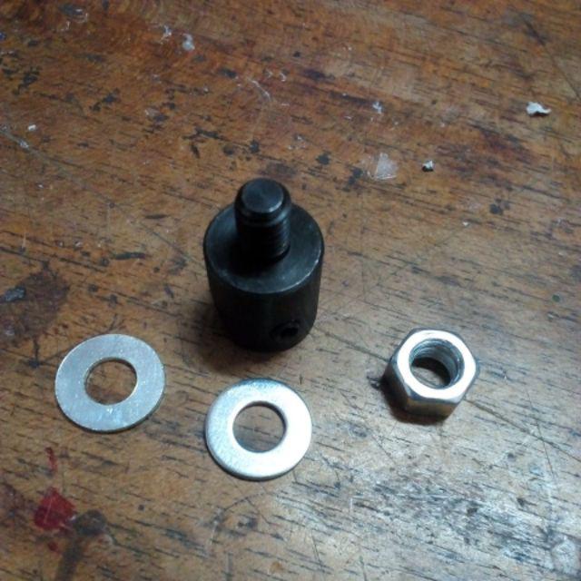 Gratis Ongkir Tanpa 3.17/4/5/6/8mm Axle Motor Shaft Coupler Sleeve Saw Blade Coupling Chuck Adapter