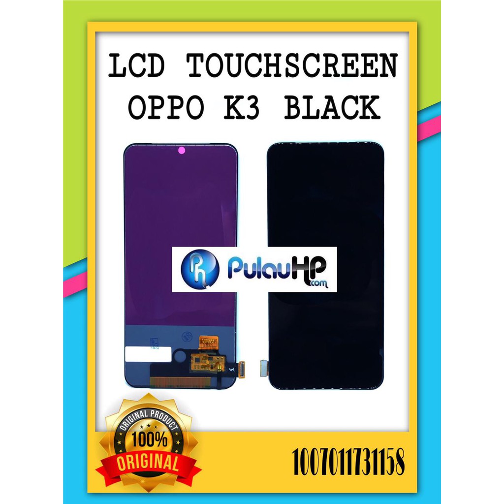 LCD TOUCHSCREEN OPPO K3 BLACK