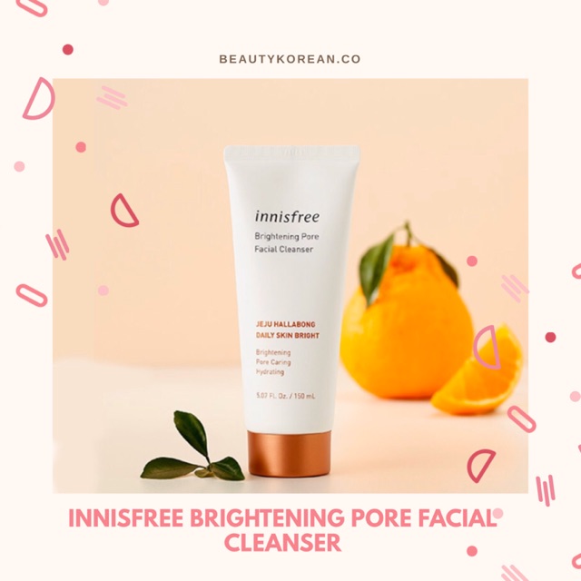 Jual INNISFREE BRIGHTENING PORE FACIAL CLEANSER 150ml | Shopee Indonesia