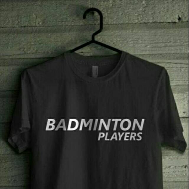 Kaos custom badminton players
