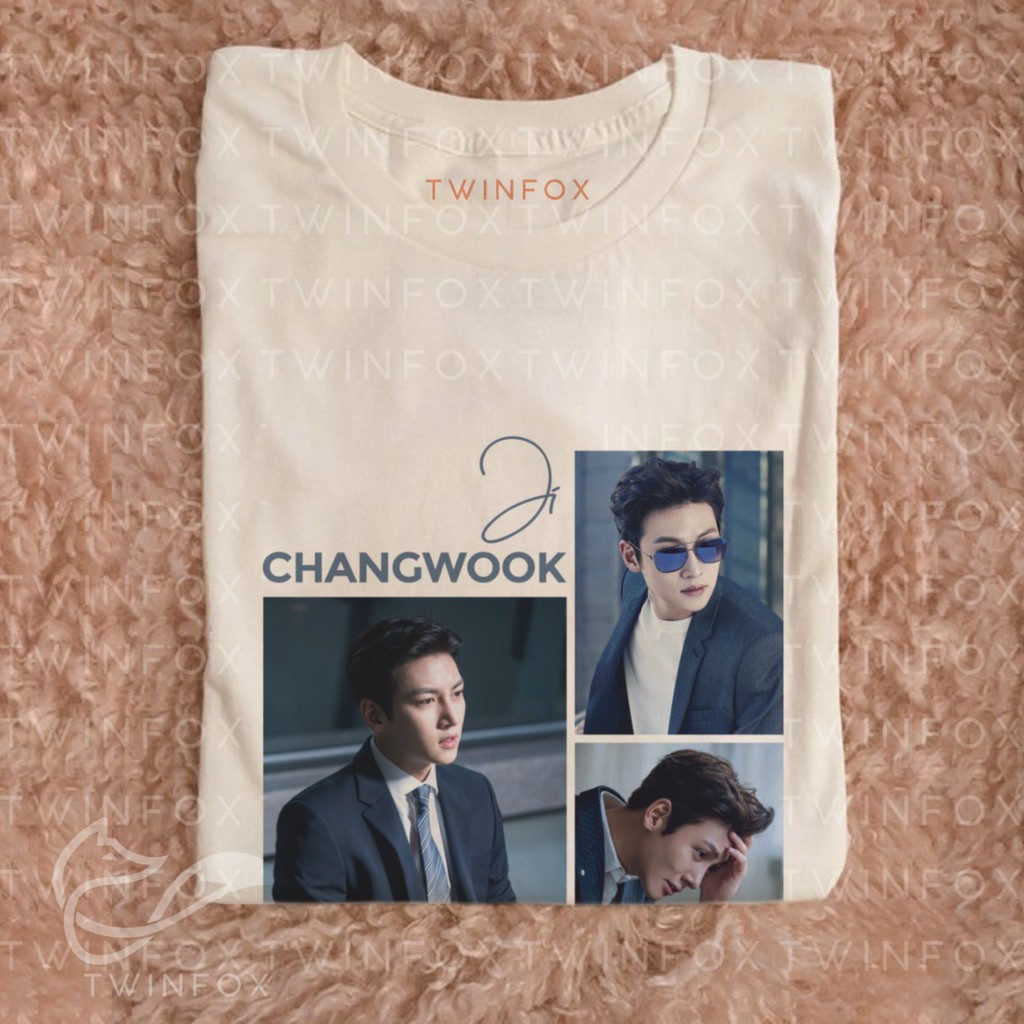 Kaos Kpop Unisex Ji Chang Wook Photo