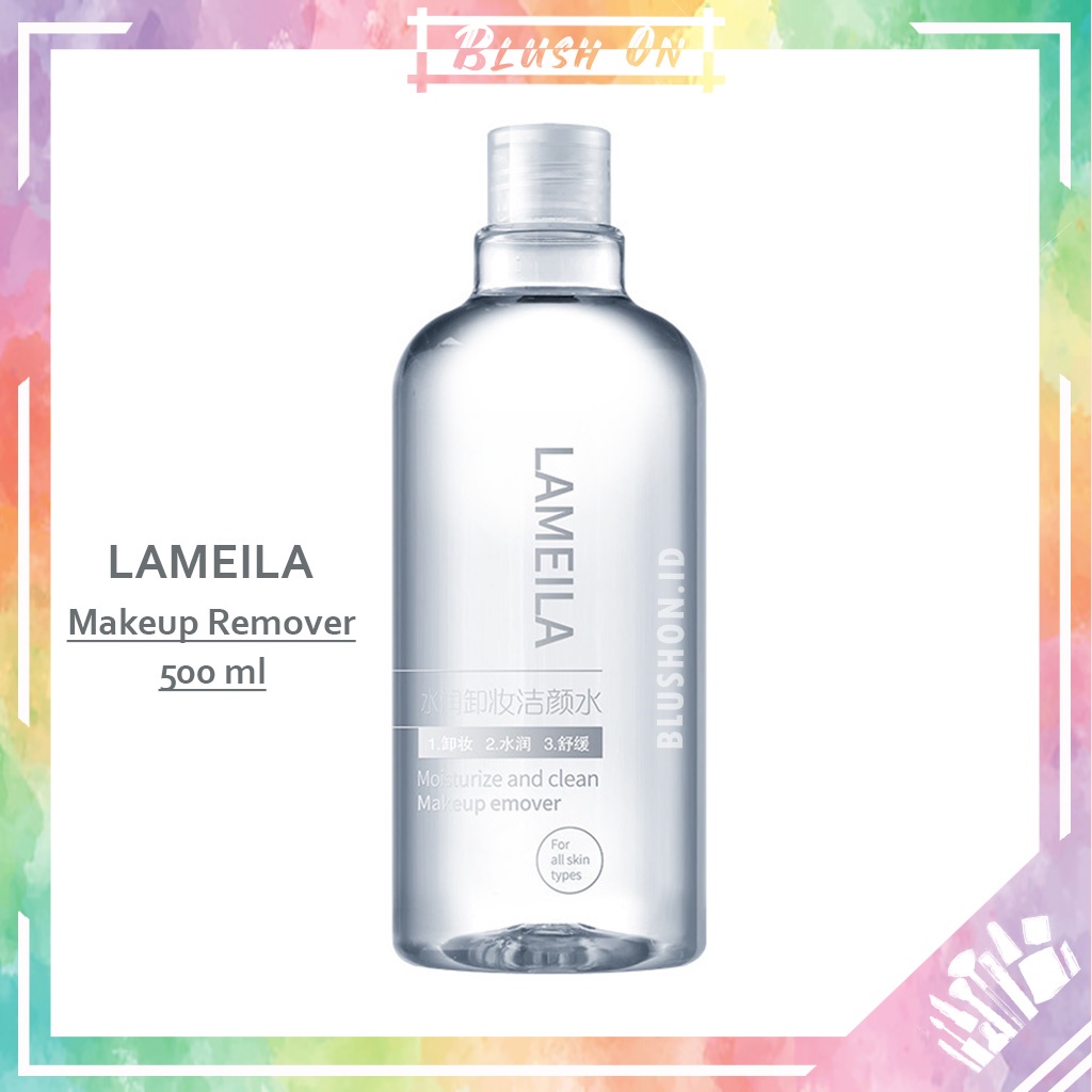 LAMEILA Make Up Remover Pembersih Wajah Cairan Penghapus Riasan Moisturize Semua Jenis Kulit 3029