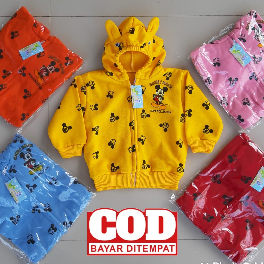 jaket bayi mickey