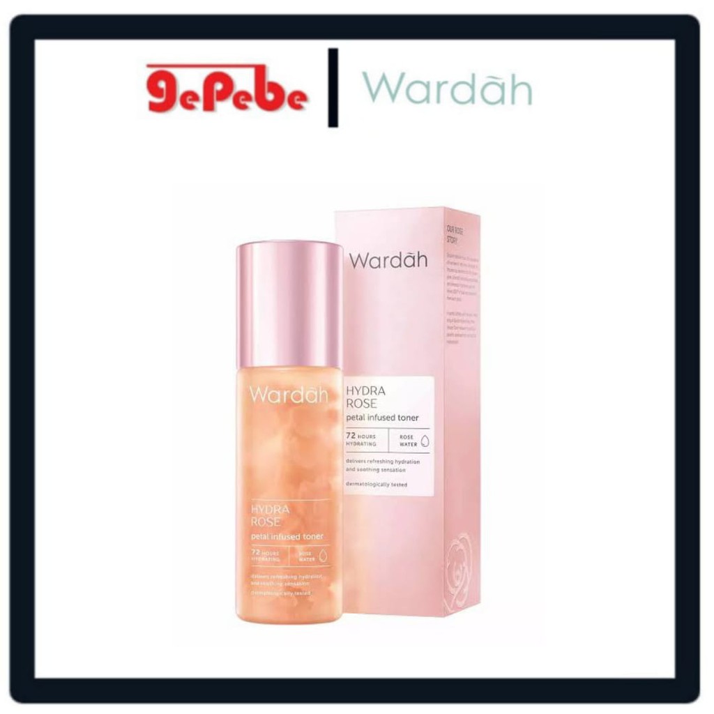 Wardah Hydra Rose Petal Infused Toner 100ml