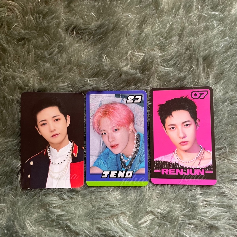 [ booked  ] TAKE ALL ONLY lucky draw ld glitch mode glimo round 2 mfal renjun murah trading card a v