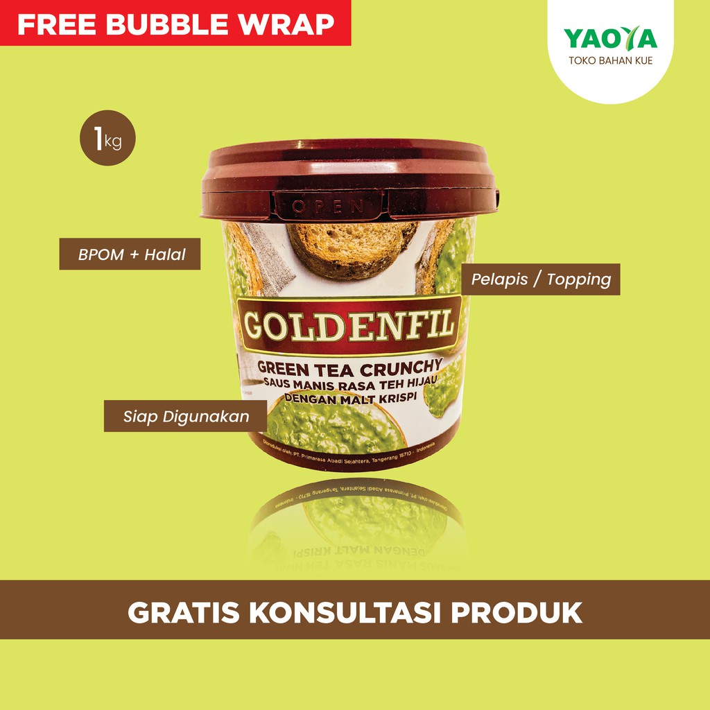 

GOLDENFIL GREEN TEA CRUNCHY 1KG