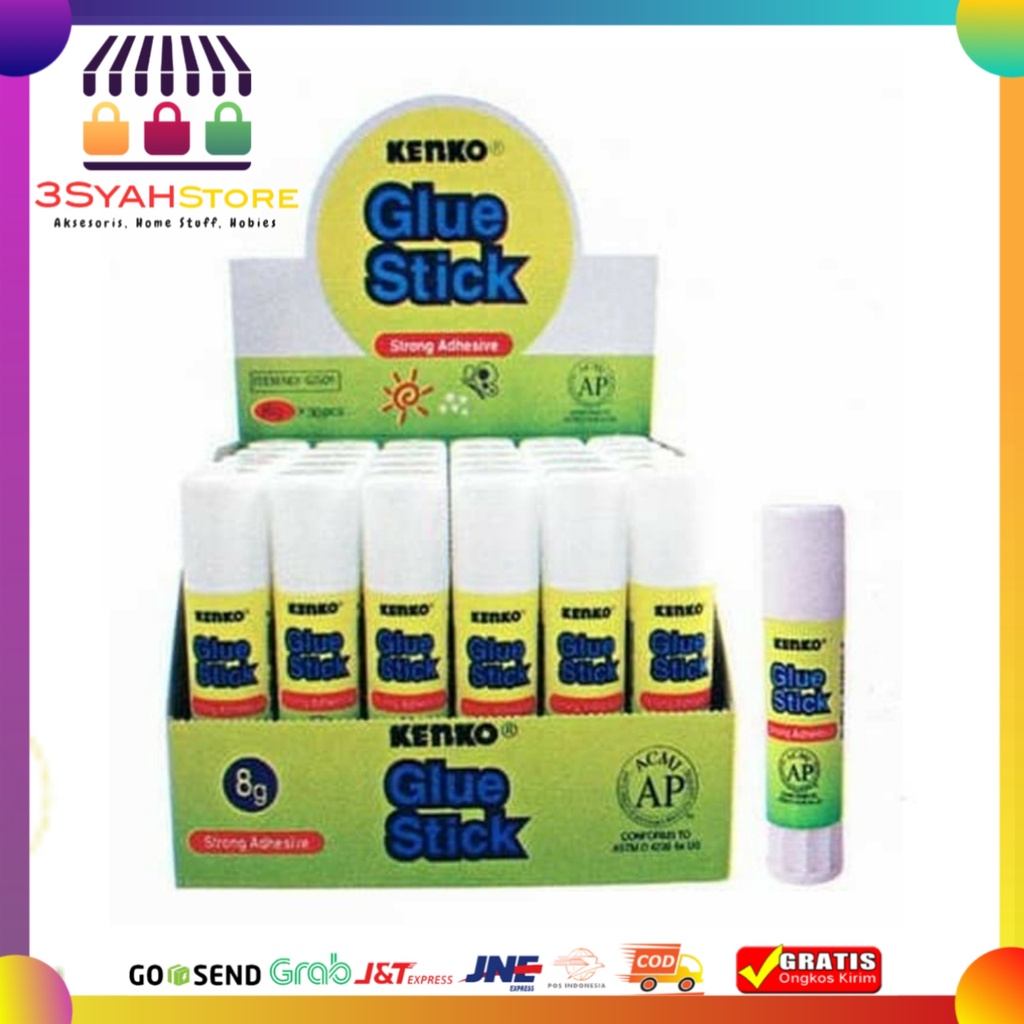 

Lem Glue Stick Kenko 8 gram