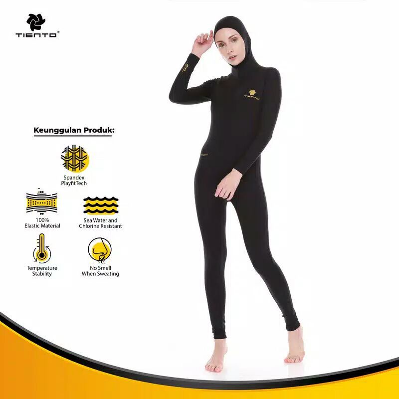 [Thrift Collection] Original Tiento swimwear/swimsuit/hijab/baju renang muslimah.kolam/pantai/laut