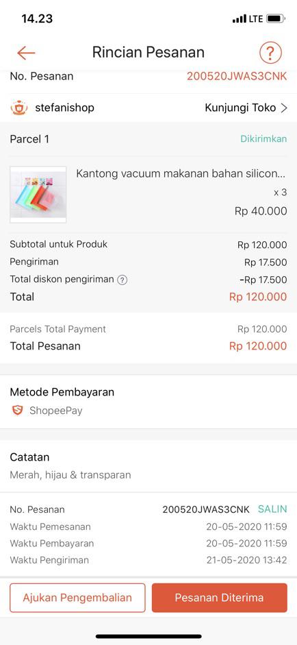 Kantong Vacuum Makanan Bahan Silicon Ziplock 1000ml