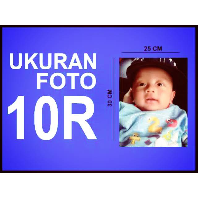 cetak foto 10R termurah GLOSSY