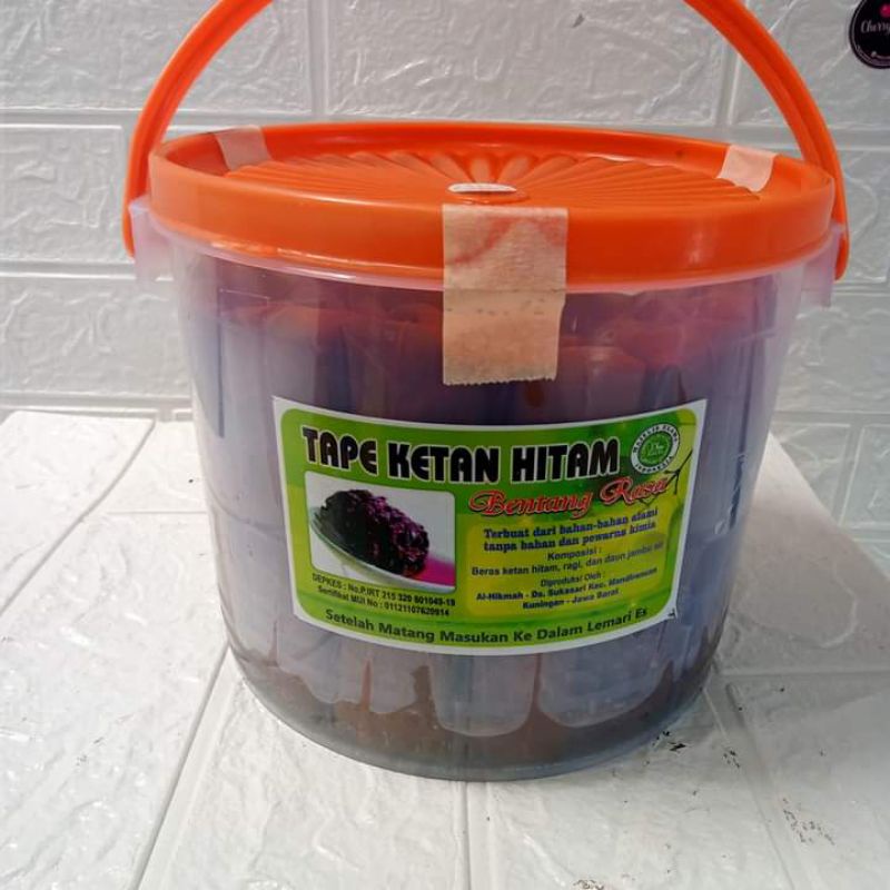 

Tape ketan hitam khas kuningan isi 50 pcs