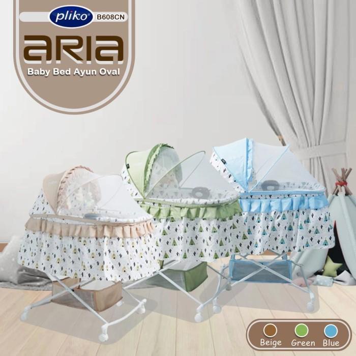Box Bayi Oval Pliko Aria B608Cn Ayun Dan Lipat I Perlengkapan Bayi |